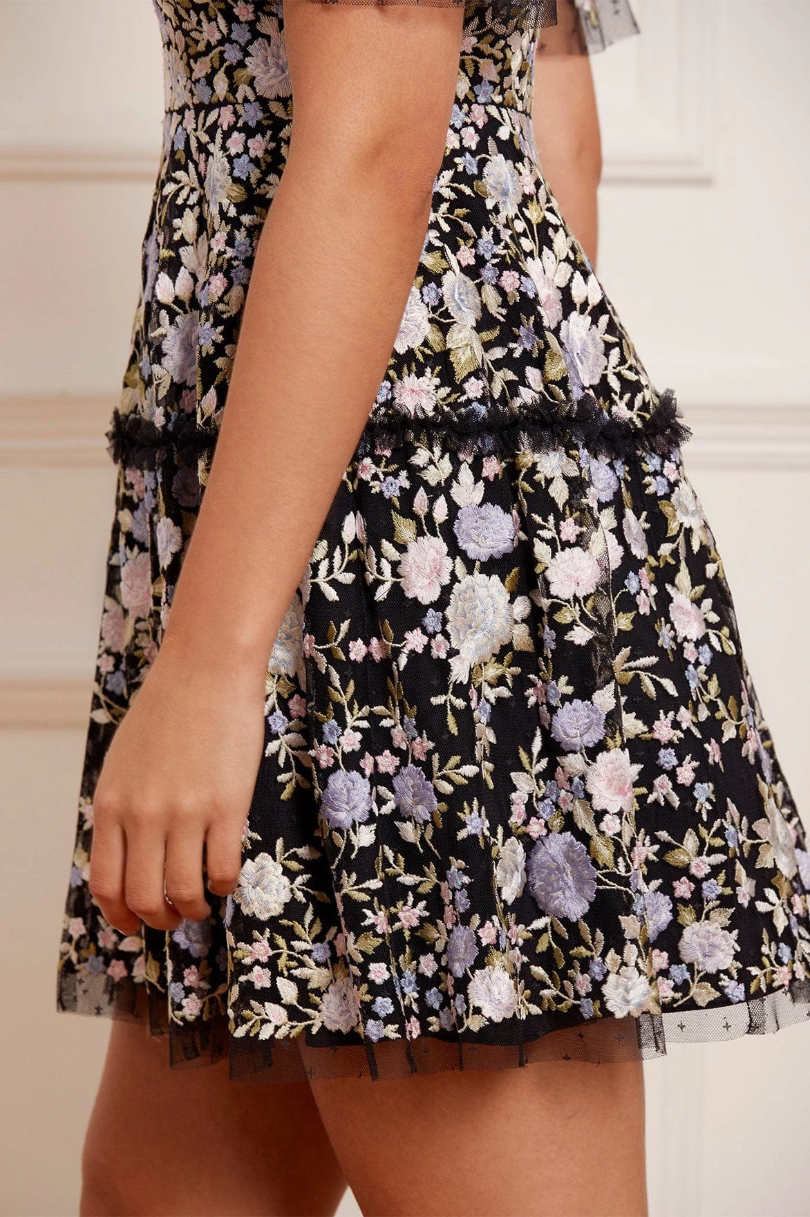 Needle & Thread Holding LTD Rose Dream Micro Mini Dress 6 Needle & Thread Holding LTD Rose Dream Micro Mini Dress