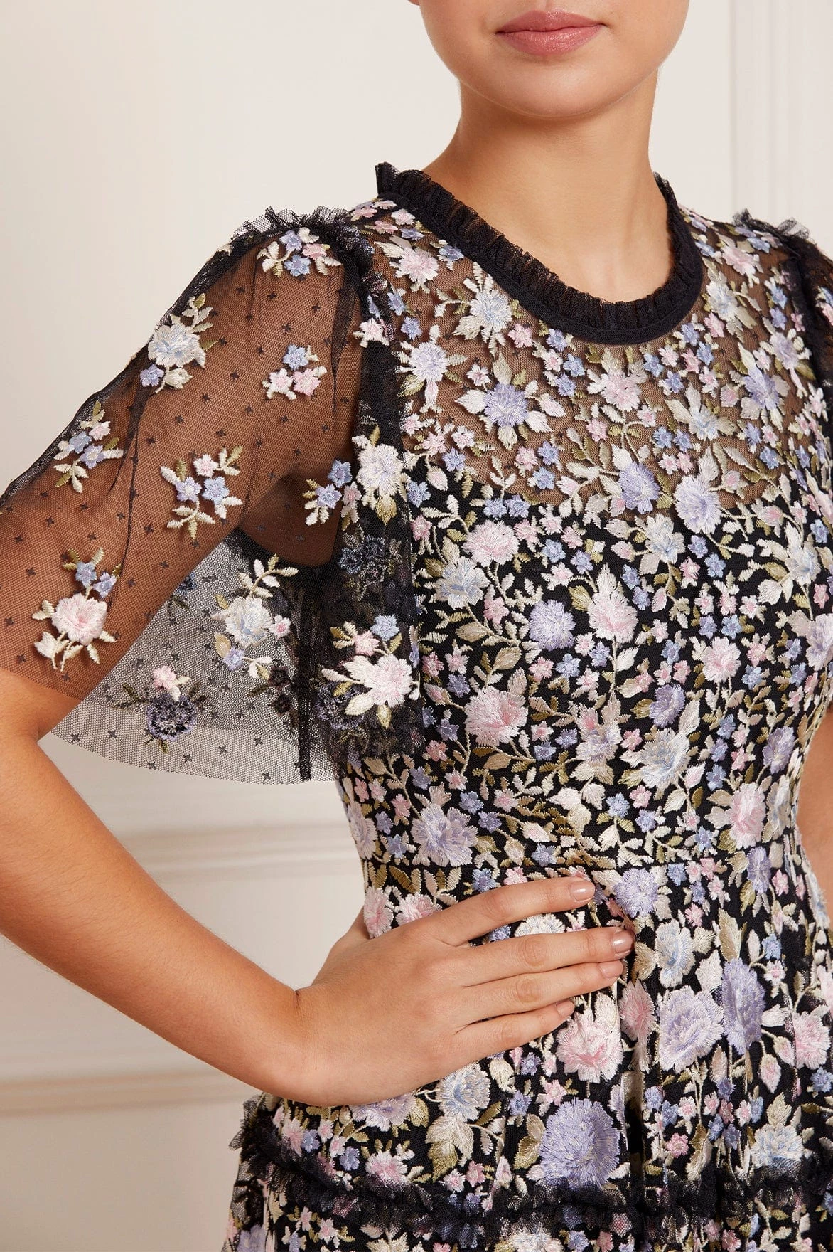 Needle & Thread Holding LTD Rose Dream Micro Mini Dress 8 Needle & Thread Holding LTD Rose Dream Micro Mini Dress