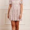 Needle & Thread Holding LTD Rose Dream Micro Mini Dress