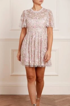 Needle & Thread Holding LTD Rose Dream Micro Mini Dress