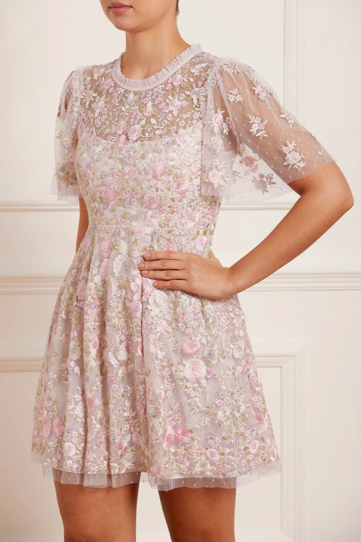 Needle & Thread Holding LTD Rose Dream Micro Mini Dress 3 Needle & Thread Holding LTD Rose Dream Micro Mini Dress