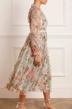 Needle & Thread Holding LTD Rose Garden Ballerina Dress