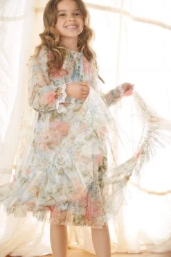 Needle & Thread Holding LTD Rose Garden Ditsy Kids Dress