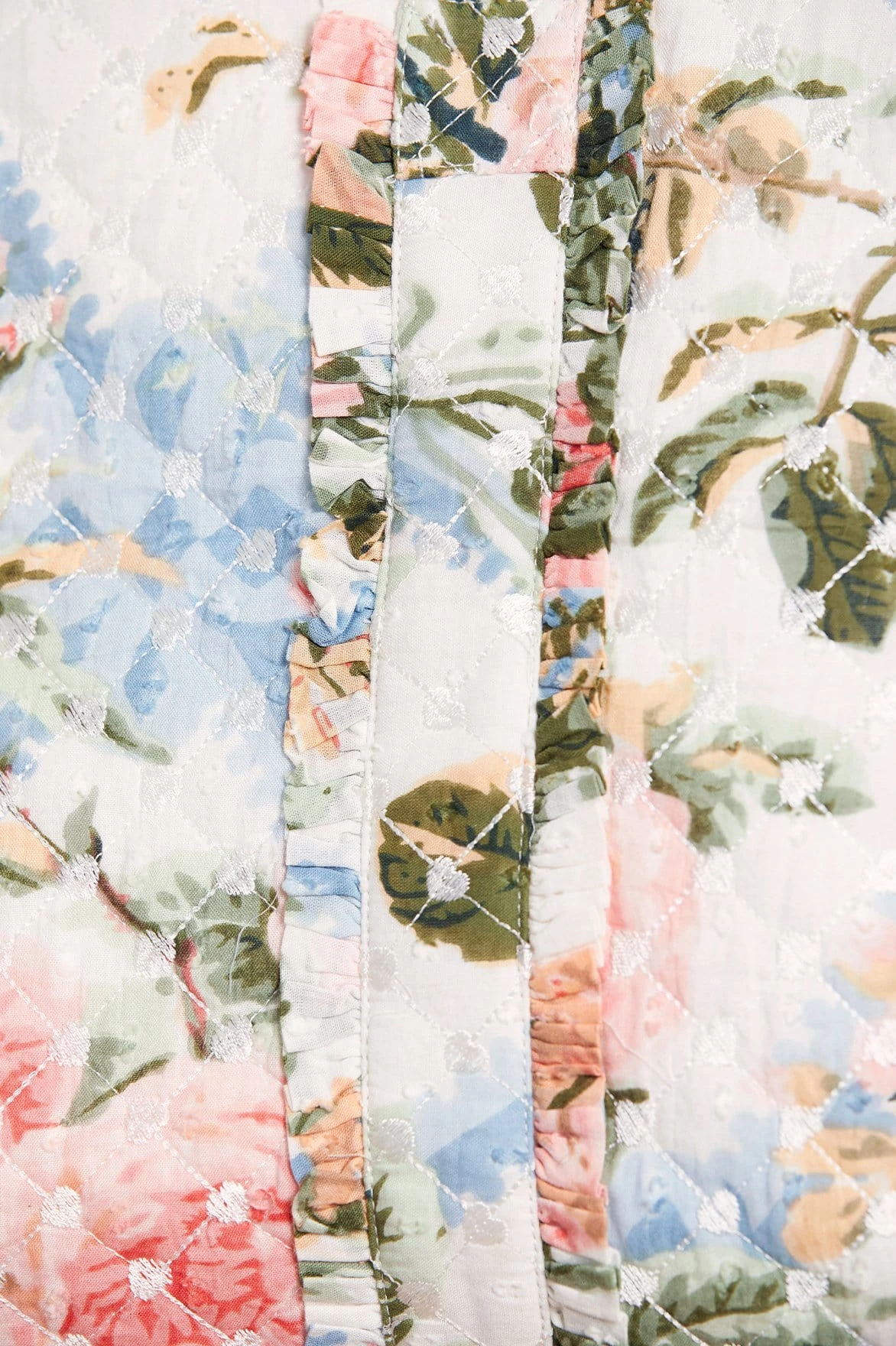 Needle & Thread Holding LTD Accessories Rose Garden Quilted Shoulder Bag 4 Needle & Thread Holding LTD Accessories Rose Garden Quilted Shoulder Bag