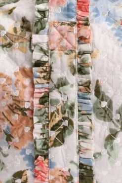 Needle & Thread Holding LTD Accessories Rose Garden Quilted Shoulder Bag 15 Needle & Thread Holding LTD Accessories Rose Garden Quilted Shoulder Bag