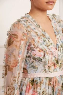 Needle & Thread Holding LTD Rose Garden V-Neck Gown 14 Needle & Thread Holding LTD Rose Garden V-Neck Gown