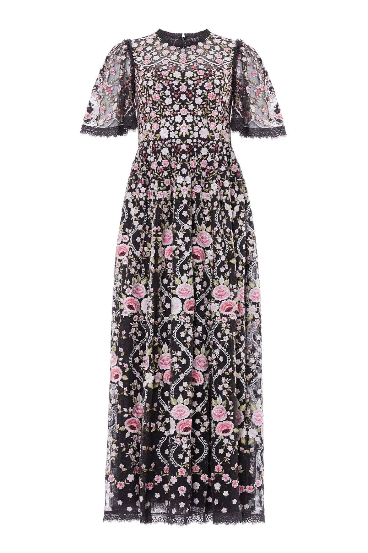 Needle & Thread Holding LTD Rosie Lace Ankle Gown 2 Needle & Thread Holding LTD Rosie Lace Ankle Gown