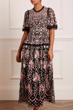 Needle & Thread Holding LTD Rosie Lace Ankle Gown 11 Needle & Thread Holding LTD Rosie Lace Ankle Gown