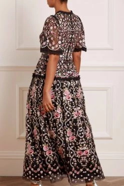 Needle & Thread Holding LTD Rosie Lace Ankle Gown 16 Needle & Thread Holding LTD Rosie Lace Ankle Gown