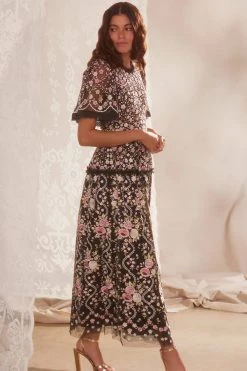 Needle & Thread Holding LTD Rosie Lace Ankle Gown 17 Needle & Thread Holding LTD Rosie Lace Ankle Gown