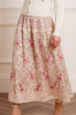 Needle & Thread Holding LTD Rosie Lace Ballerina Skirt