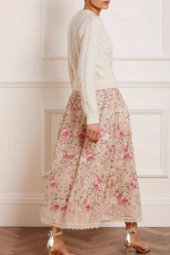 Needle & Thread Holding LTD Rosie Lace Ballerina Skirt