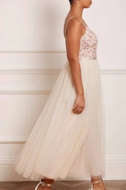 Needle & Thread Holding LTD Rosie Lace Cami Bodice Ankle Gown All - Womenswear 11 Needle & Thread Holding LTD Rosie Lace Cami Bodice Ankle Gown All - Womenswear