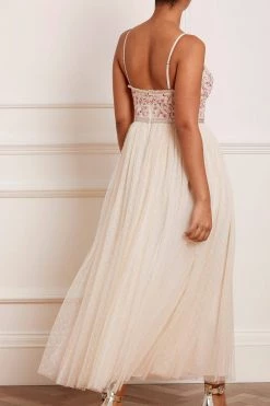 Needle & Thread Holding LTD Rosie Lace Cami Bodice Ankle Gown All - Womenswear 15 Needle & Thread Holding LTD Rosie Lace Cami Bodice Ankle Gown All - Womenswear