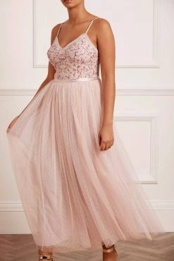 Needle & Thread Holding LTD All - Womenswear Rosie Lace Cami Bodice Ankle Gown