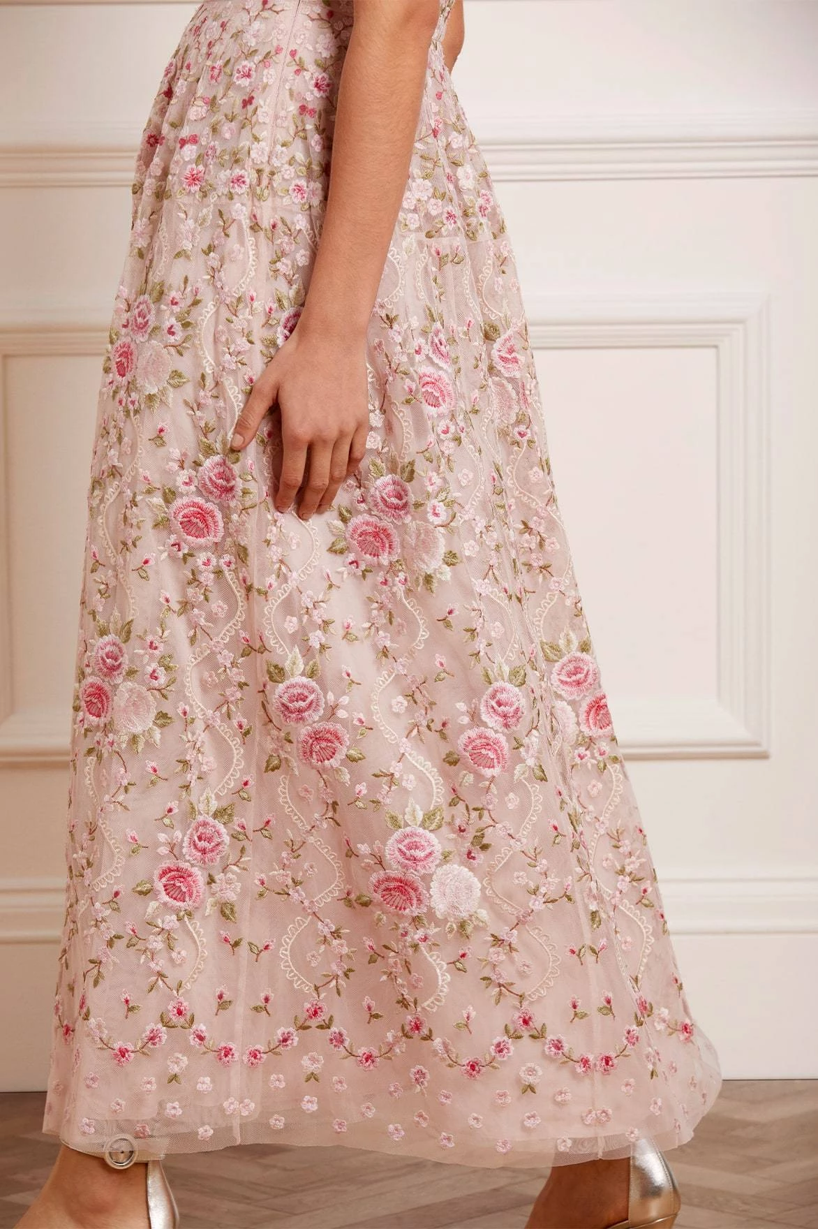 Needle & Thread Holding LTD All - Womenswear Rosie Lace Corset Ankle Gown 5 Needle & Thread Holding LTD All - Womenswear Rosie Lace Corset Ankle Gown