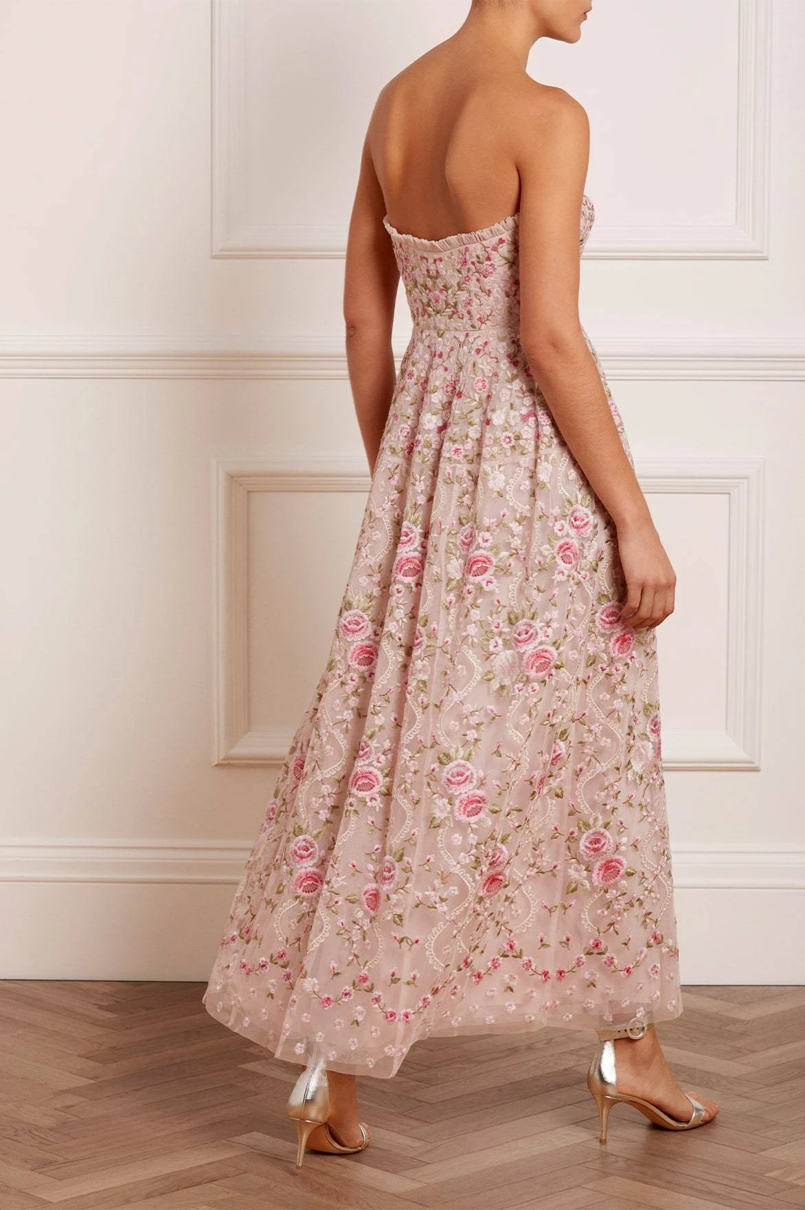 Needle & Thread Holding LTD All - Womenswear Rosie Lace Corset Ankle Gown 9 Needle & Thread Holding LTD All - Womenswear Rosie Lace Corset Ankle Gown