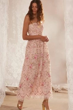 Needle & Thread Holding LTD All - Womenswear Rosie Lace Corset Ankle Gown 19 Needle & Thread Holding LTD All - Womenswear Rosie Lace Corset Ankle Gown