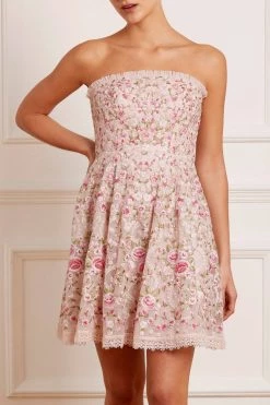 Needle & Thread Holding LTD All - Womenswear Rosie Lace Corset Micro Mini Dress