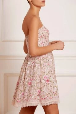 Needle & Thread Holding LTD All - Womenswear Rosie Lace Corset Micro Mini Dress