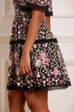 Needle & Thread Holding LTD Rosie Lace Micro Mini Dress All - Womenswear