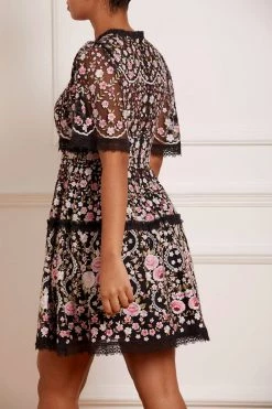 Needle & Thread Holding LTD Rosie Lace Micro Mini Dress All - Womenswear