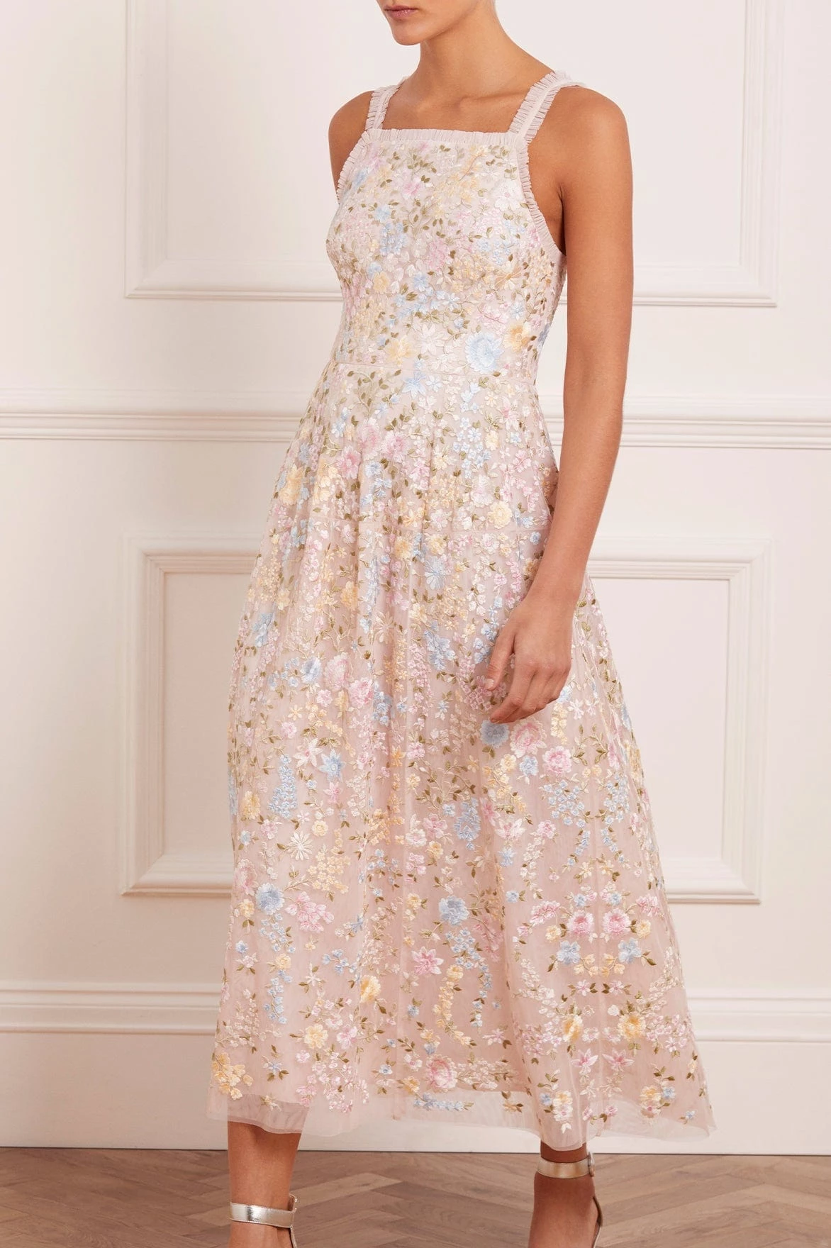 Needle & Thread Holding LTD Secret Garden Bib Ballerina Dress All - Womenswear 2 Needle & Thread Holding LTD Secret Garden Bib Ballerina Dress All - Womenswear