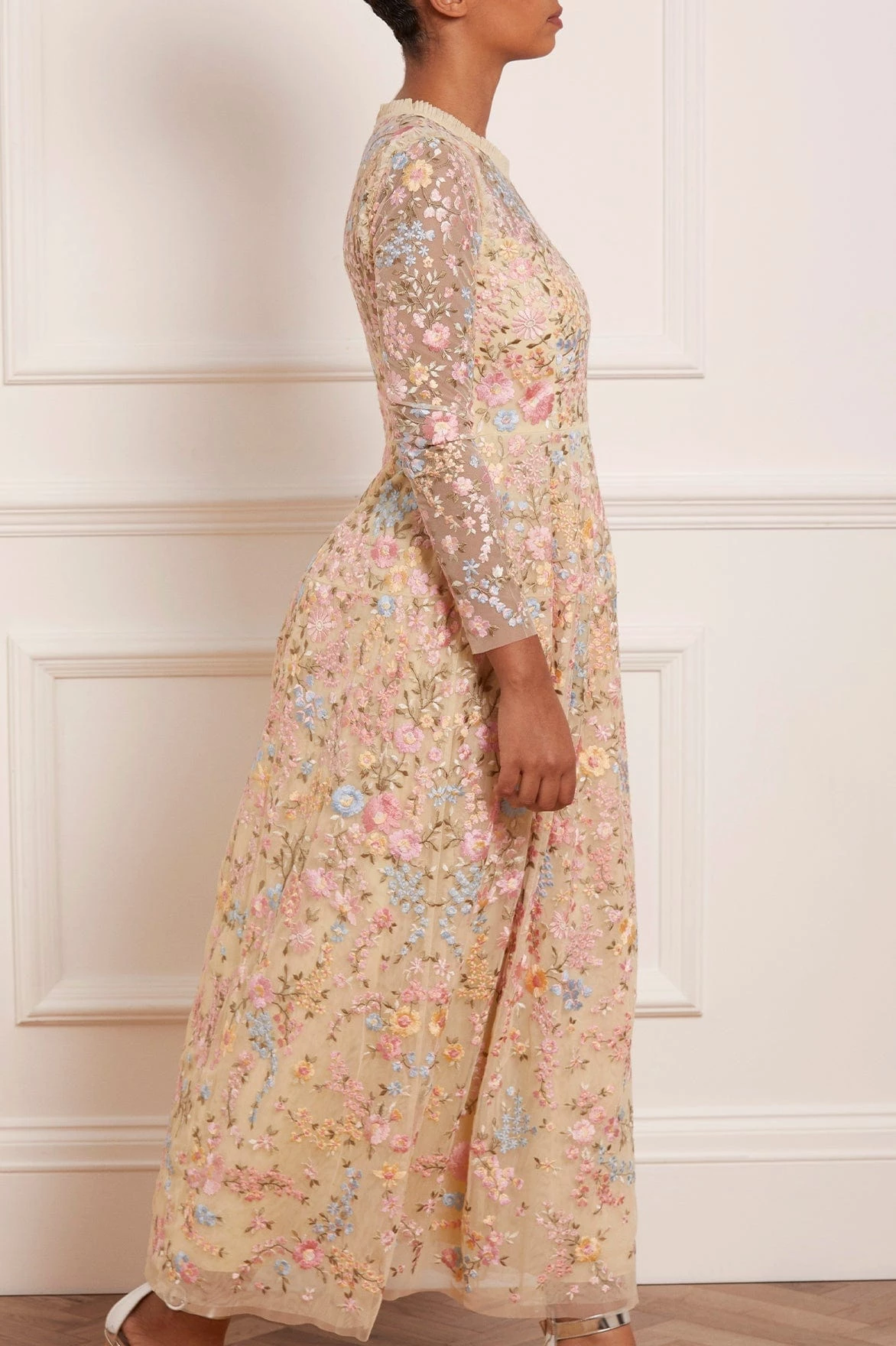 Needle & Thread Holding LTD Secret Garden Long Sleeve Ankle Gown All - Womenswear 6 Needle & Thread Holding LTD Secret Garden Long Sleeve Ankle Gown All - Womenswear