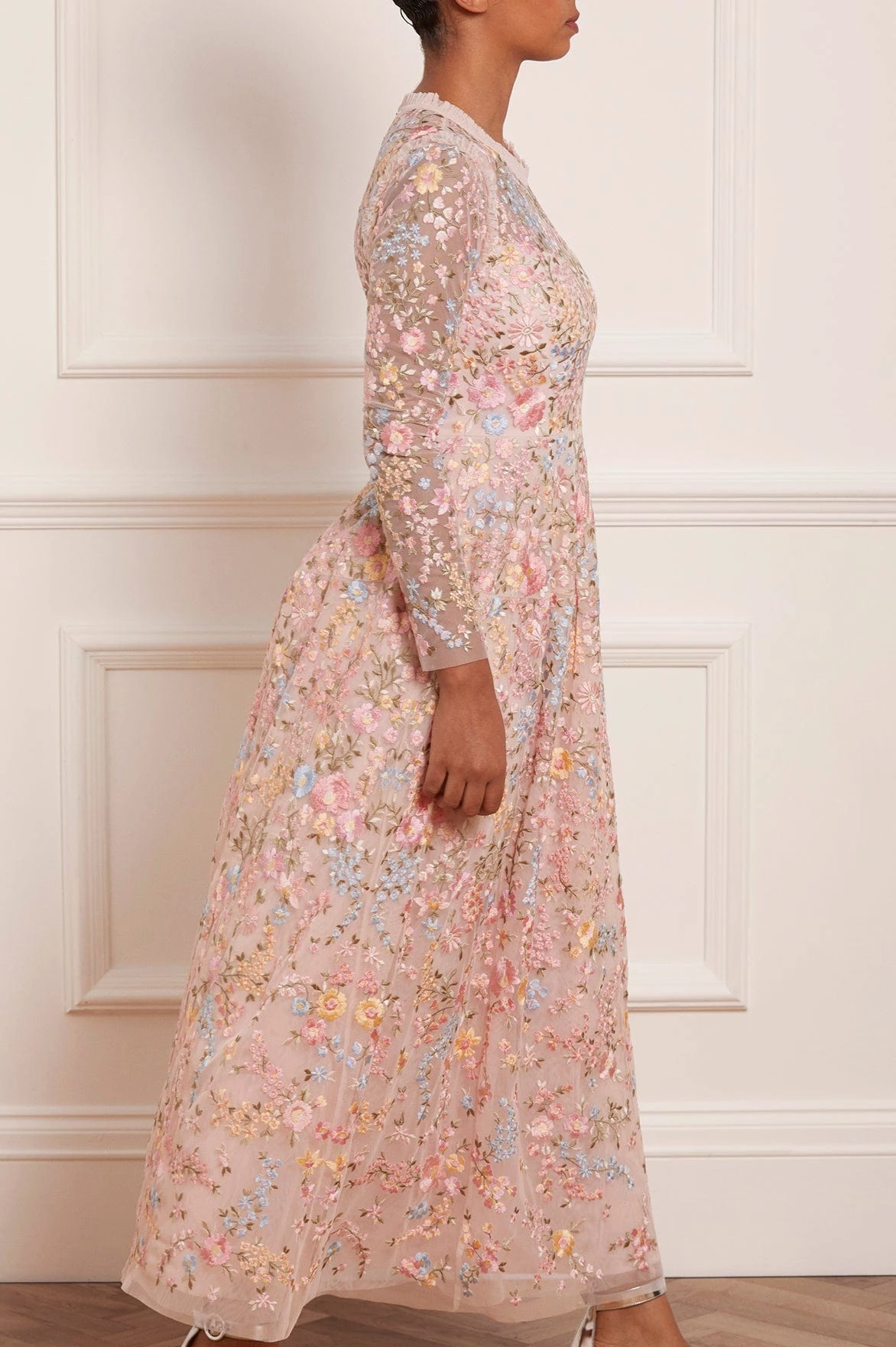 Needle & Thread Holding LTD Secret Garden Long Sleeve Ankle Gown All - Womenswear 6 Needle & Thread Holding LTD Secret Garden Long Sleeve Ankle Gown All - Womenswear