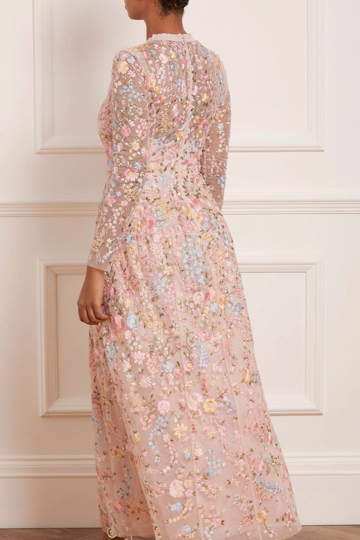 Needle & Thread Holding LTD Secret Garden Long Sleeve Ankle Gown All - Womenswear 8 Needle & Thread Holding LTD Secret Garden Long Sleeve Ankle Gown All - Womenswear