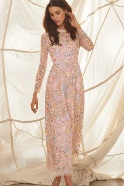 Needle & Thread Holding LTD Secret Garden Long Sleeve Ankle Gown All - Womenswear 17 Needle & Thread Holding LTD Secret Garden Long Sleeve Ankle Gown All - Womenswear