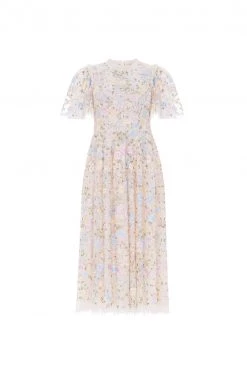 Needle & Thread Holding LTD All - Womenswear Secret Garden Short Sleeve Midaxi Dress