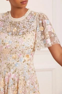 Needle & Thread Holding LTD All - Womenswear Secret Garden Short Sleeve Midaxi Dress