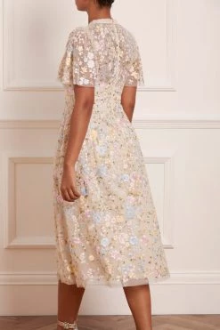 Needle & Thread Holding LTD All - Womenswear Secret Garden Short Sleeve Midaxi Dress