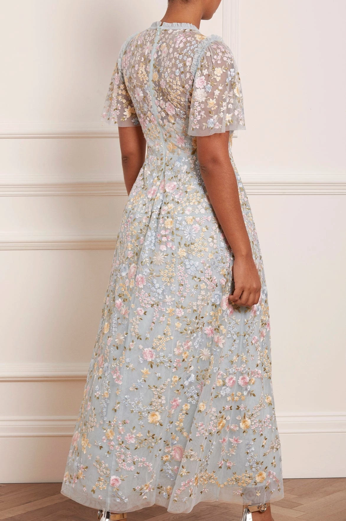 Needle & Thread Holding LTD All - Womenswear Secret Garden Short Sleeve Ankle Gown 8 Needle & Thread Holding LTD All - Womenswear Secret Garden Short Sleeve Ankle Gown