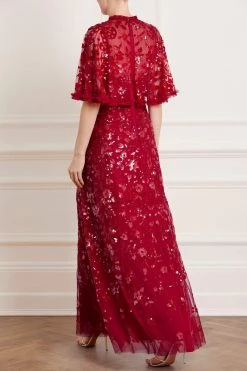 Needle & Thread Holding LTD Sequin Ribbon Gown