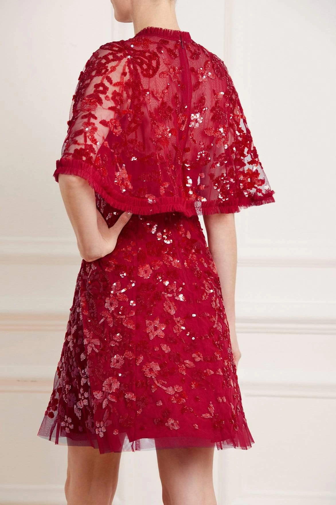 Needle & Thread Holding LTD Sequin Ribbon Mini Dress All - Womenswear 7 Needle & Thread Holding LTD Sequin Ribbon Mini Dress All - Womenswear