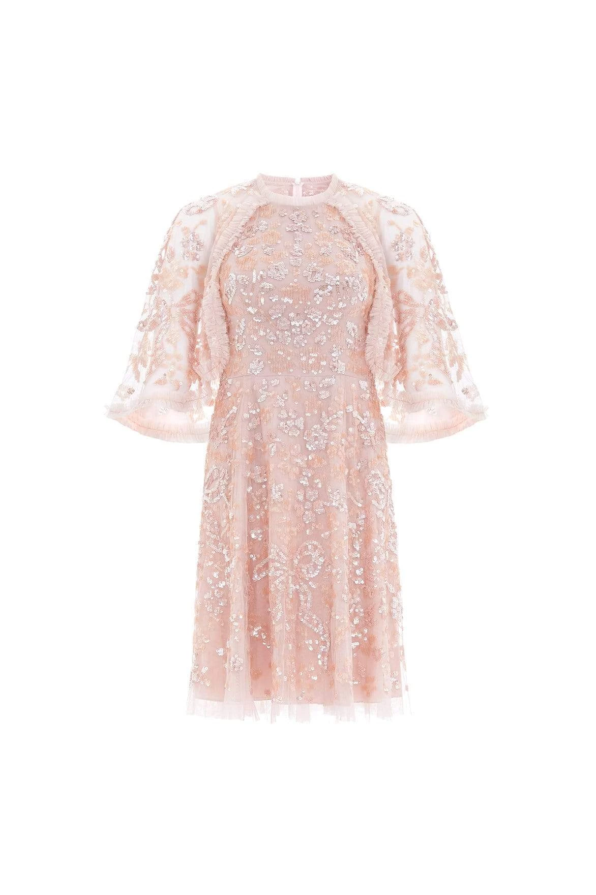 Needle & Thread Holding LTD Sequin Ribbon Mini Dress 2 Needle & Thread Holding LTD Sequin Ribbon Mini Dress