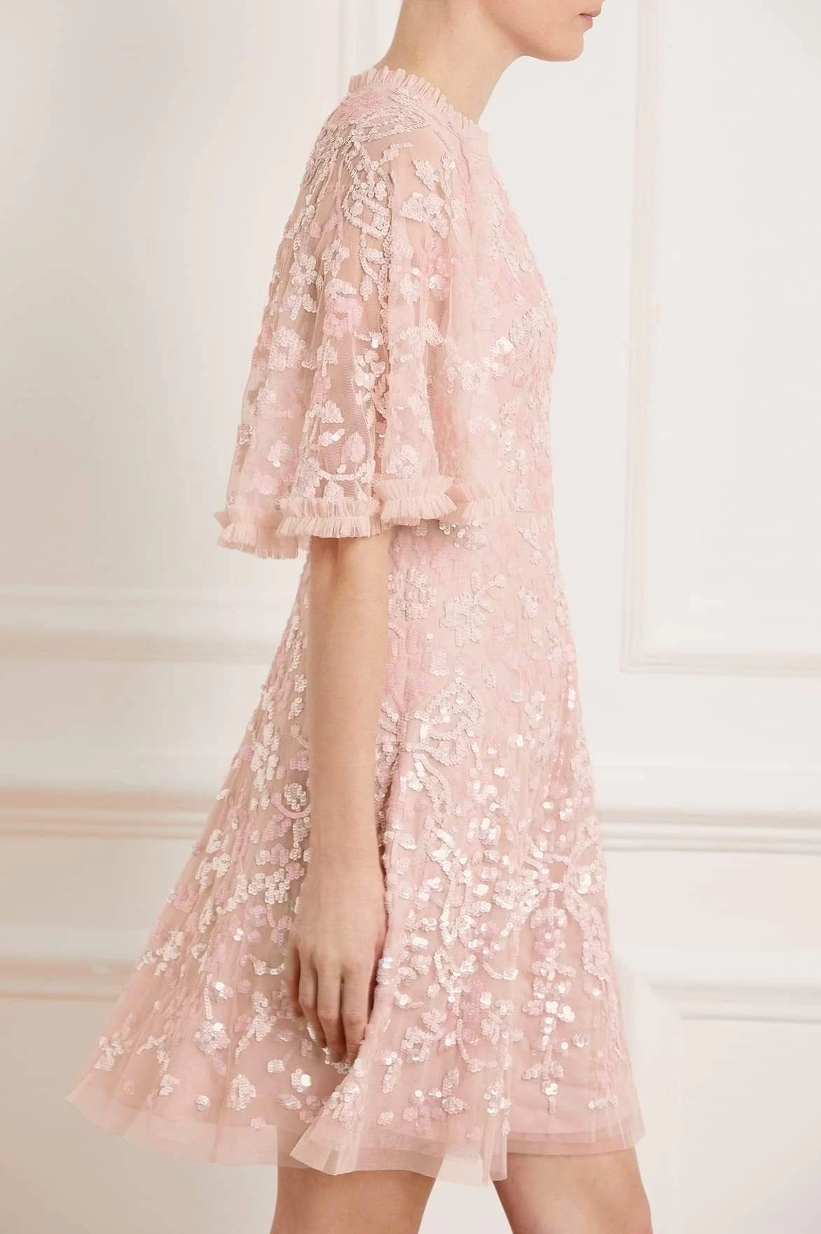 Needle & Thread Holding LTD Sequin Ribbon Mini Dress 3 Needle & Thread Holding LTD Sequin Ribbon Mini Dress