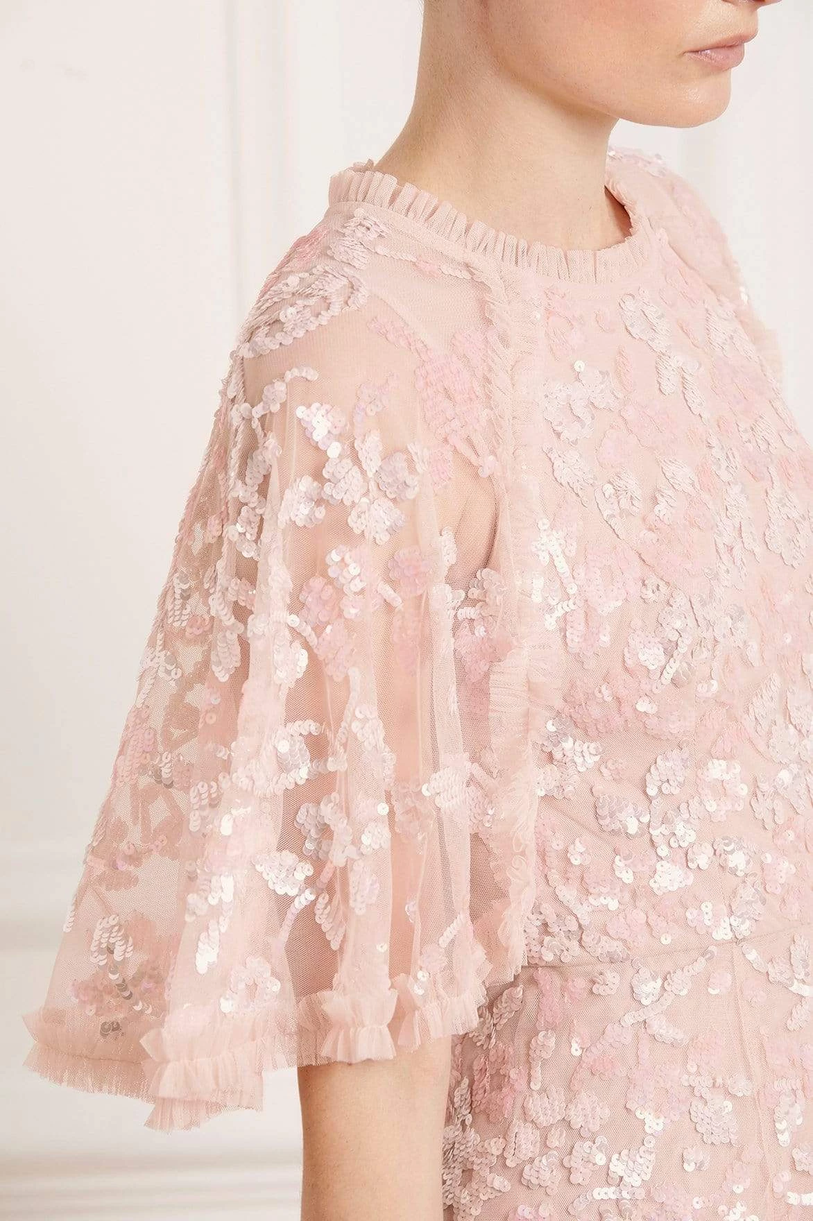 Needle & Thread Holding LTD Sequin Ribbon Mini Dress 5 Needle & Thread Holding LTD Sequin Ribbon Mini Dress