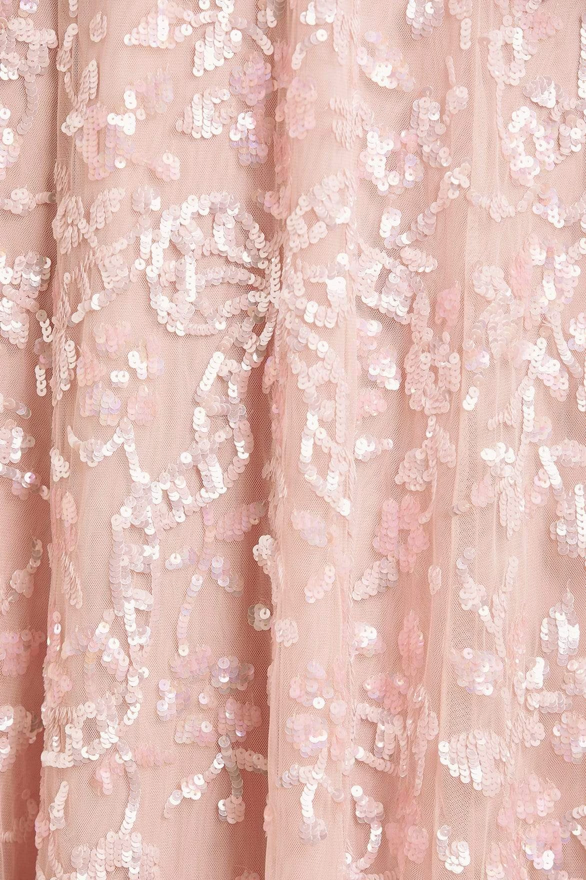 Needle & Thread Holding LTD Sequin Ribbon Mini Dress 6 Needle & Thread Holding LTD Sequin Ribbon Mini Dress