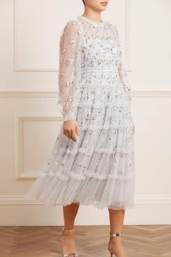 Needle & Thread Holding LTD Serefina Ditsy Ballerina Dress All - Womenswear