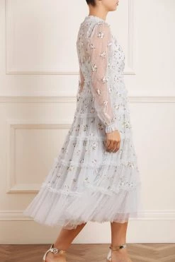 Needle & Thread Holding LTD Serefina Ditsy Ballerina Dress All - Womenswear