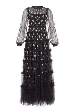 Needle & Thread Holding LTD Serefina Ditsy Gown All - Womenswear