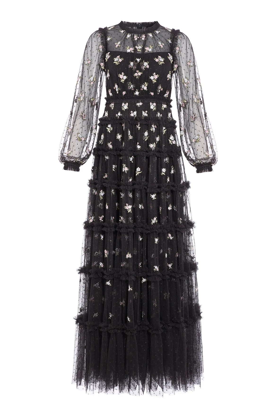 Needle & Thread Holding LTD Serefina Ditsy Gown All - Womenswear 2 Needle & Thread Holding LTD Serefina Ditsy Gown All - Womenswear