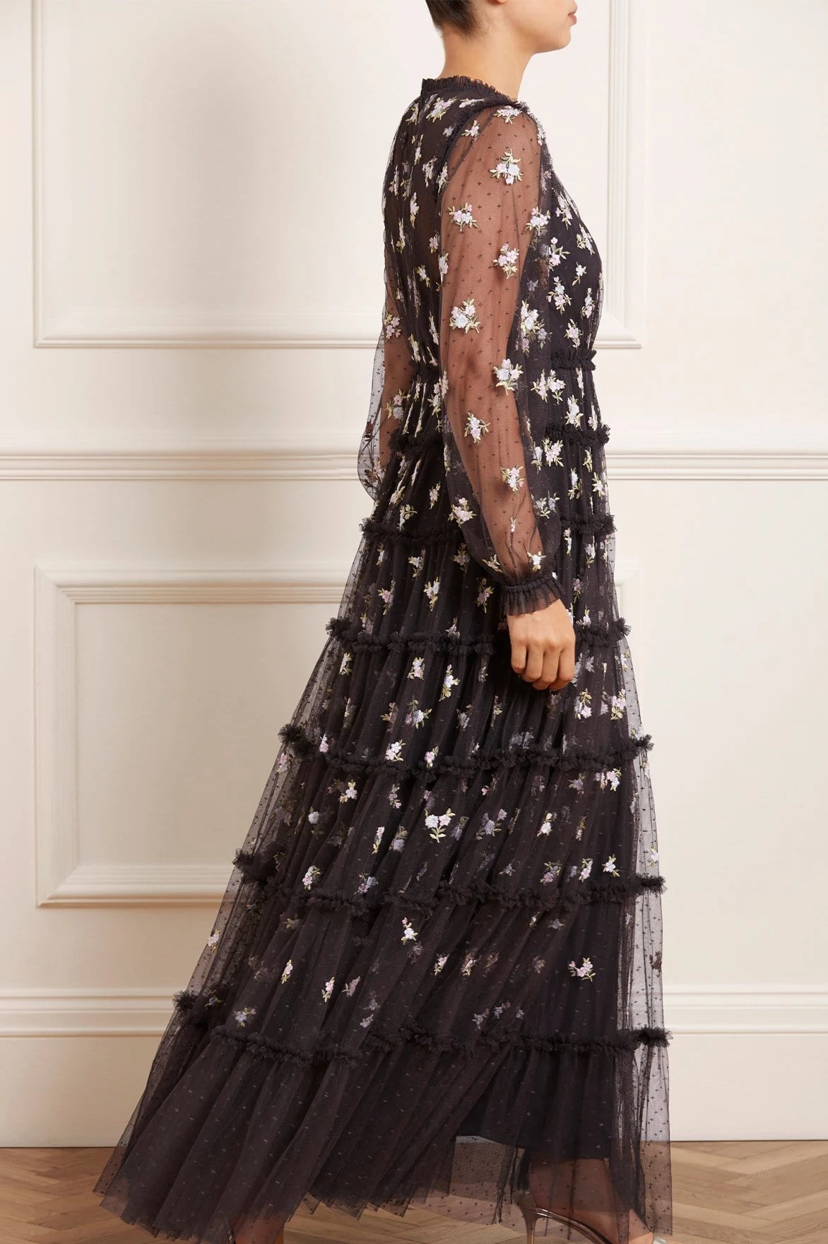 Needle & Thread Holding LTD Serefina Ditsy Gown All - Womenswear 4 Needle & Thread Holding LTD Serefina Ditsy Gown All - Womenswear