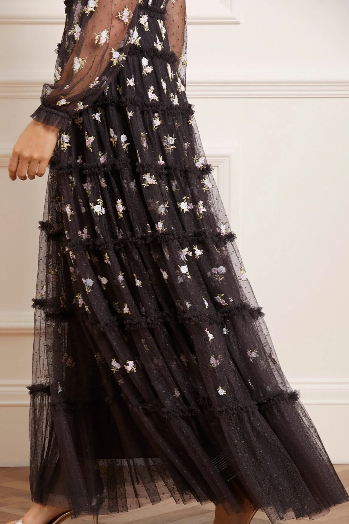 Needle & Thread Holding LTD Serefina Ditsy Gown All - Womenswear 5 Needle & Thread Holding LTD Serefina Ditsy Gown All - Womenswear