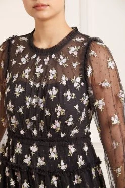 Needle & Thread Holding LTD Serefina Ditsy Gown All - Womenswear 15 Needle & Thread Holding LTD Serefina Ditsy Gown All - Womenswear