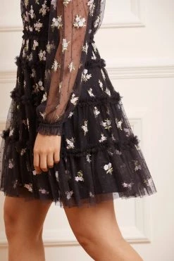 Needle & Thread Holding LTD All - Womenswear Serefina Ditsy Mini Dress 14 Needle & Thread Holding LTD All - Womenswear Serefina Ditsy Mini Dress