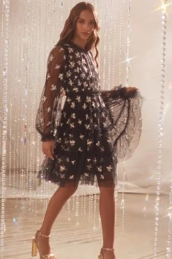 Needle & Thread Holding LTD All - Womenswear Serefina Ditsy Mini Dress 18 Needle & Thread Holding LTD All - Womenswear Serefina Ditsy Mini Dress